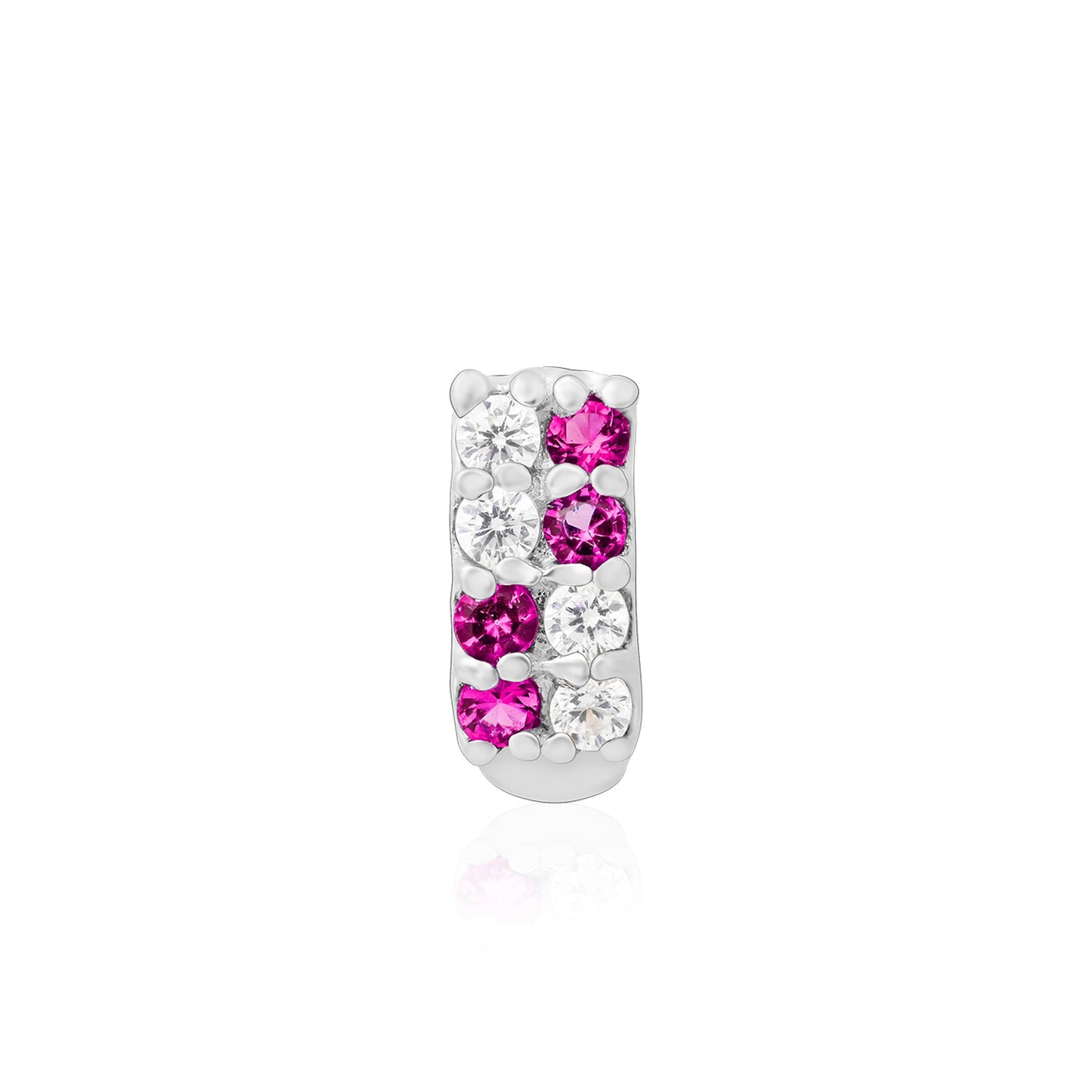 Radiant Silver Nose Pin