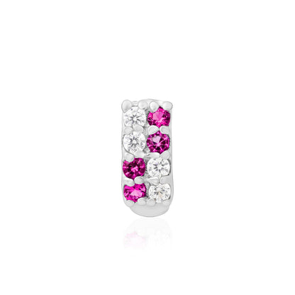 Radiant Silver Nose Pin