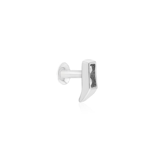 Minimal Bar Silver Nose Pin