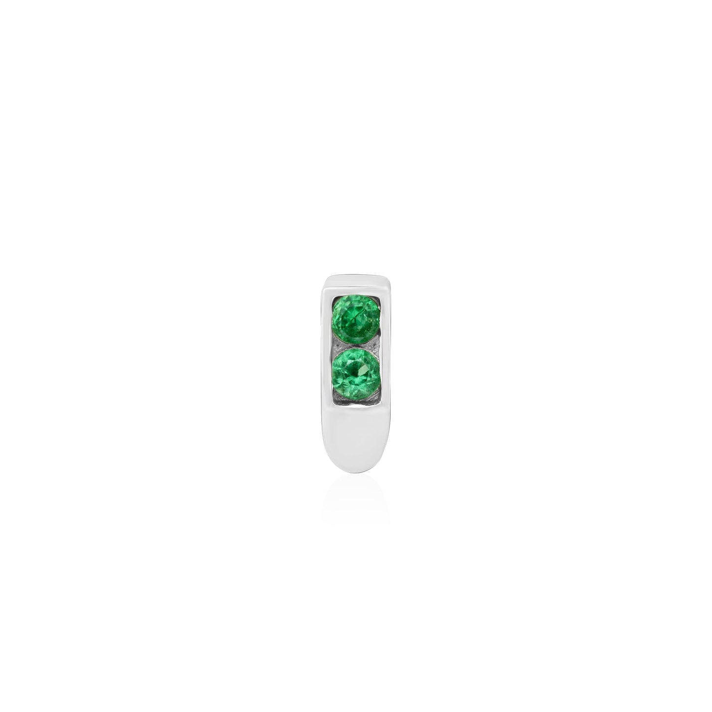 Classic Bar Silver Nose Pin
