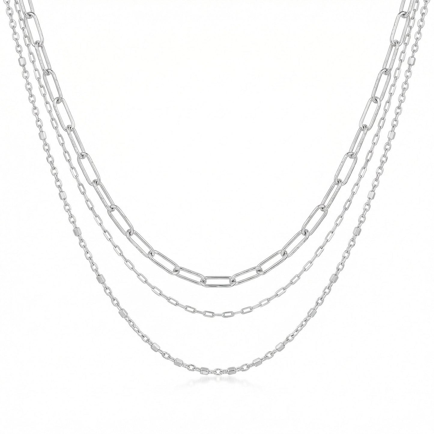 Silver Layered Chain