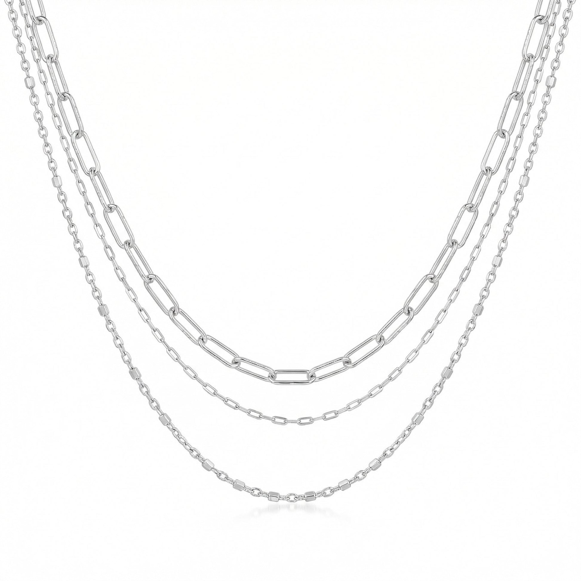 Silver Layered Chain