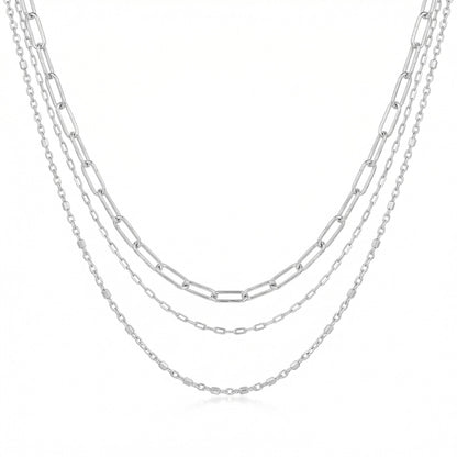 Silver Layered Chain