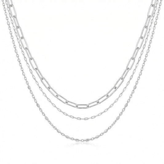 Silver Layered Chain