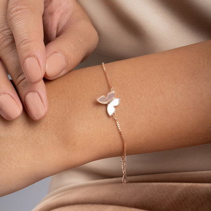 Center Butterfly Bracelet