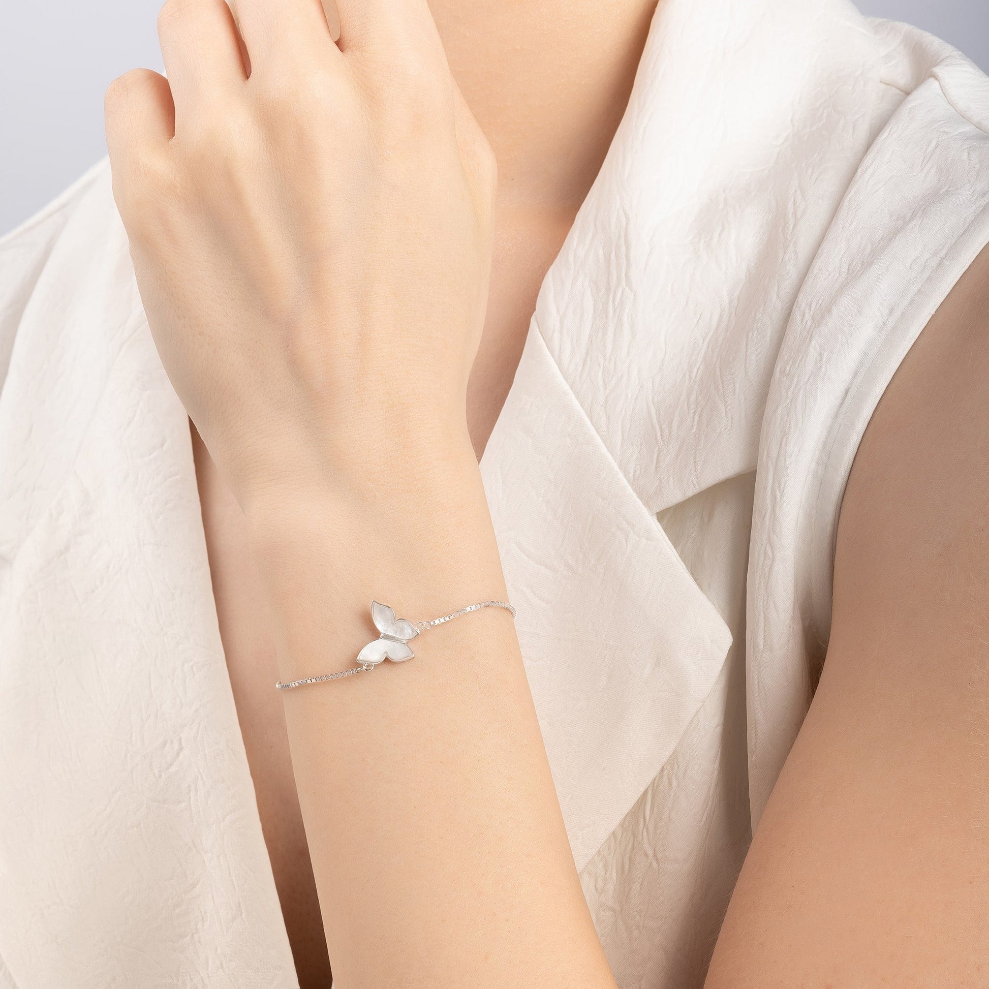 Center Butterfly Bracelet