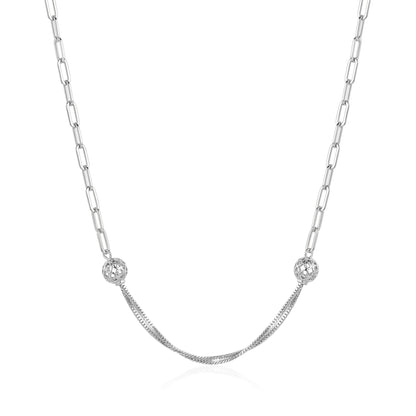 Multi-Strand Filigree Necklace