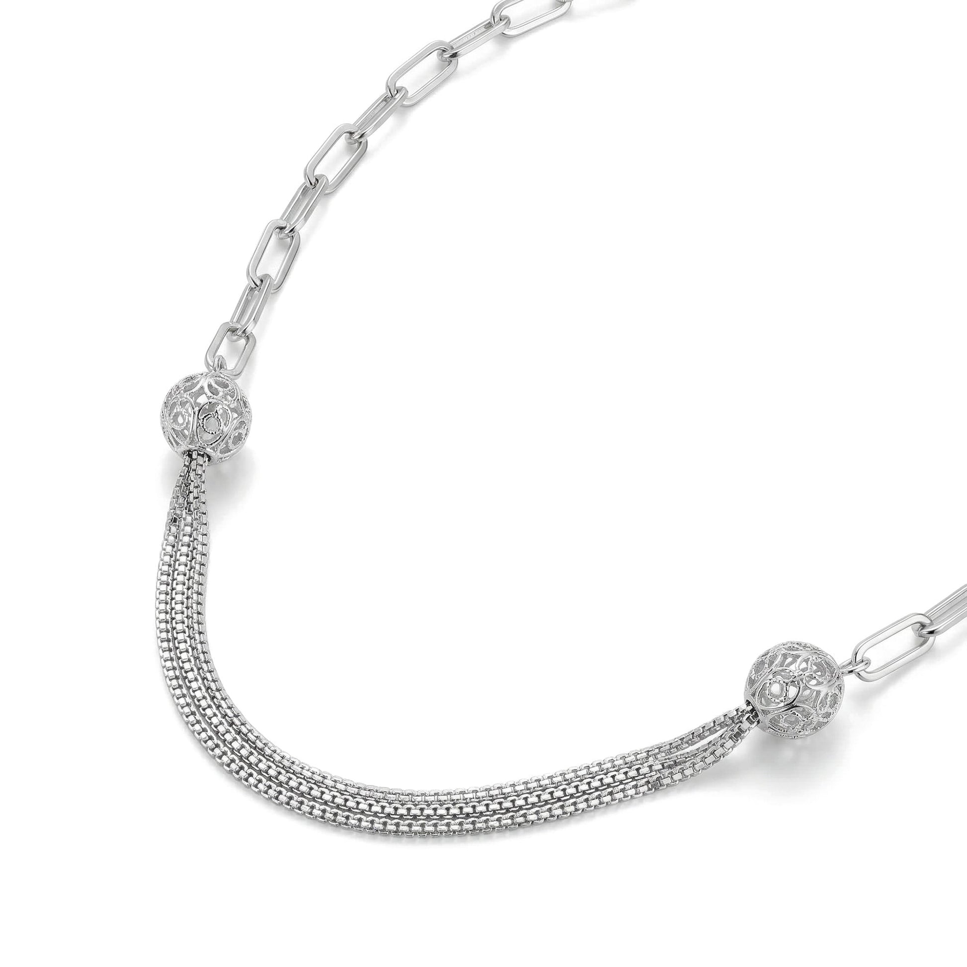 Multi-Strand Filigree Necklace