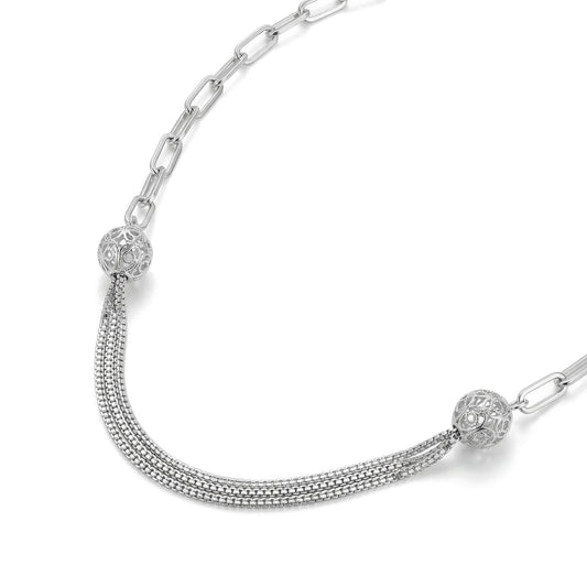 Multi-Strand Filigree Necklace