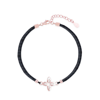 Flower Threaded Bracelet