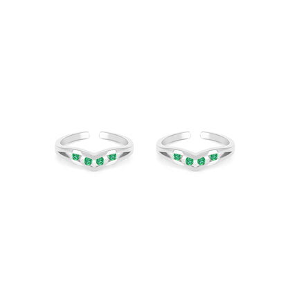Sparkle Toe Ring