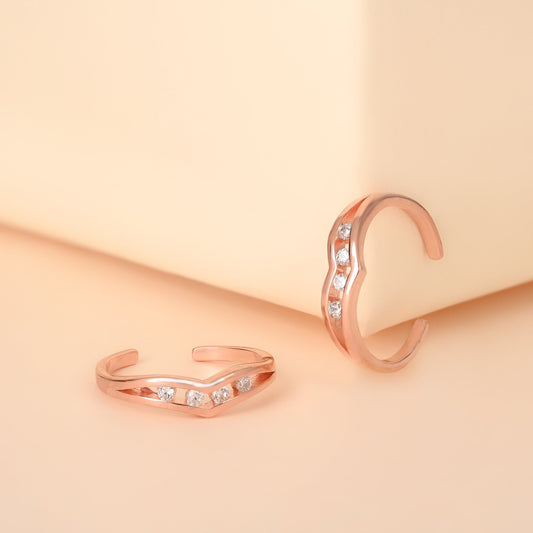 Sparkle Toe Ring
