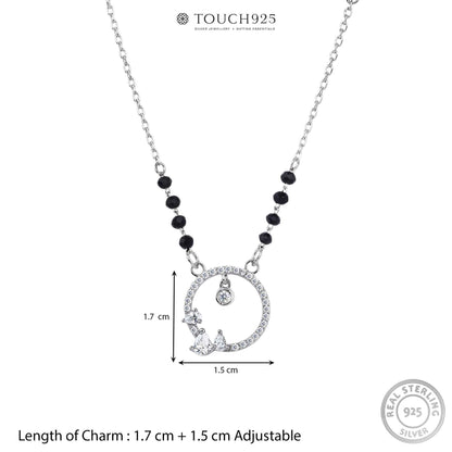 Celestial Circle Droplet Mangalsutra