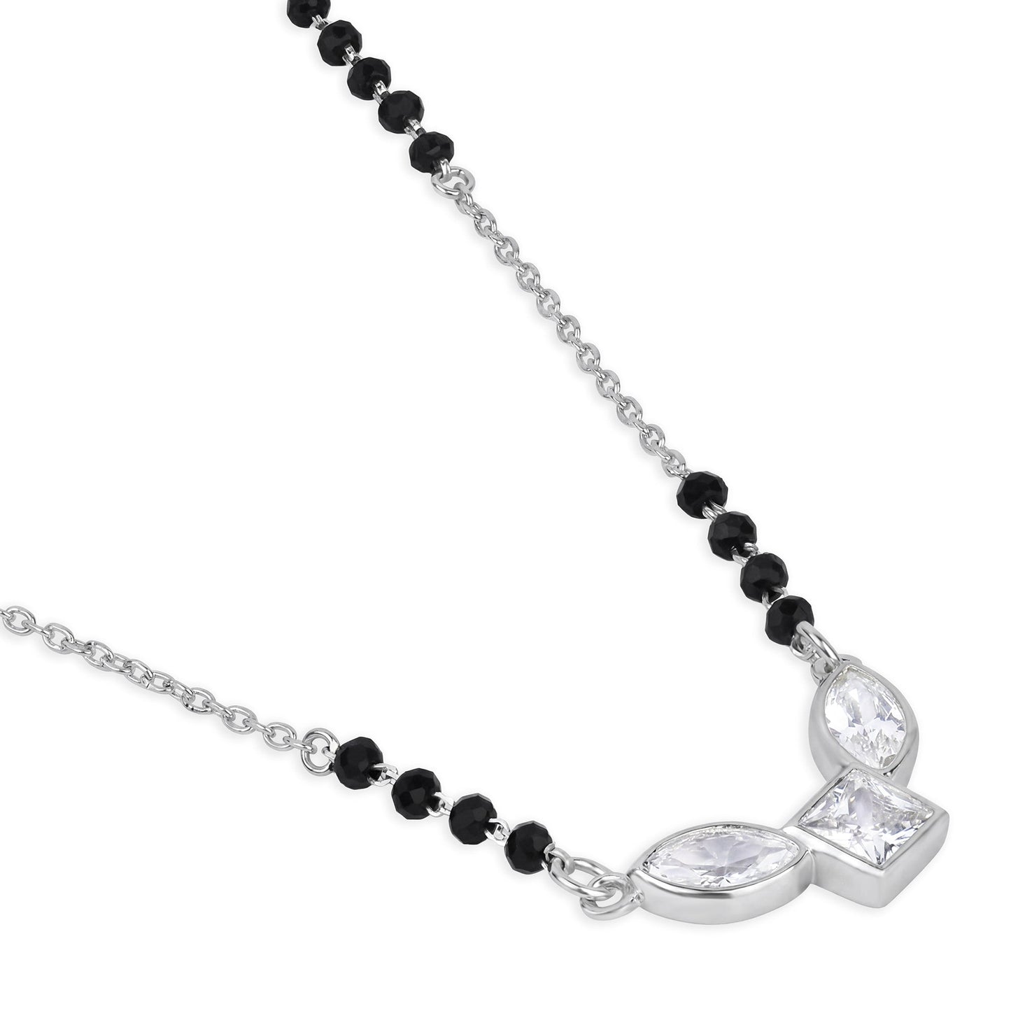 Triple Stone Zircon Mangalsutra