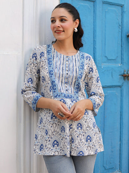 Ethnic Motif Casual Top