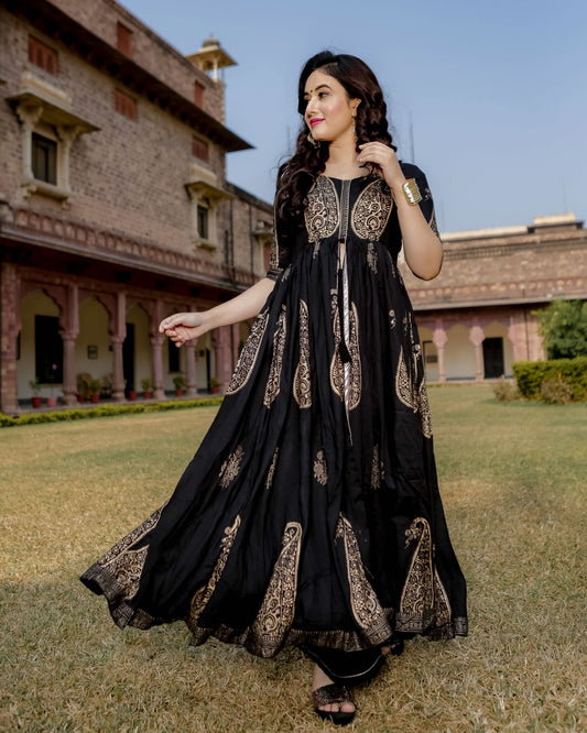 Bella Mughal Handblock Set