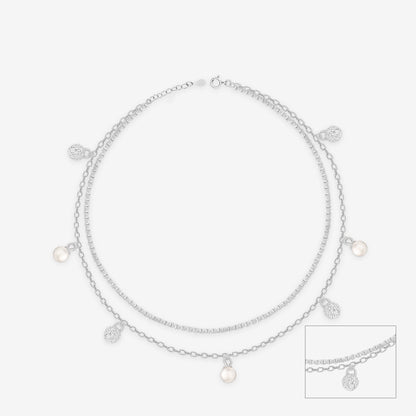 Double Layered Charm Bracelet