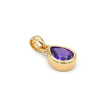 February Birthstone Pendant