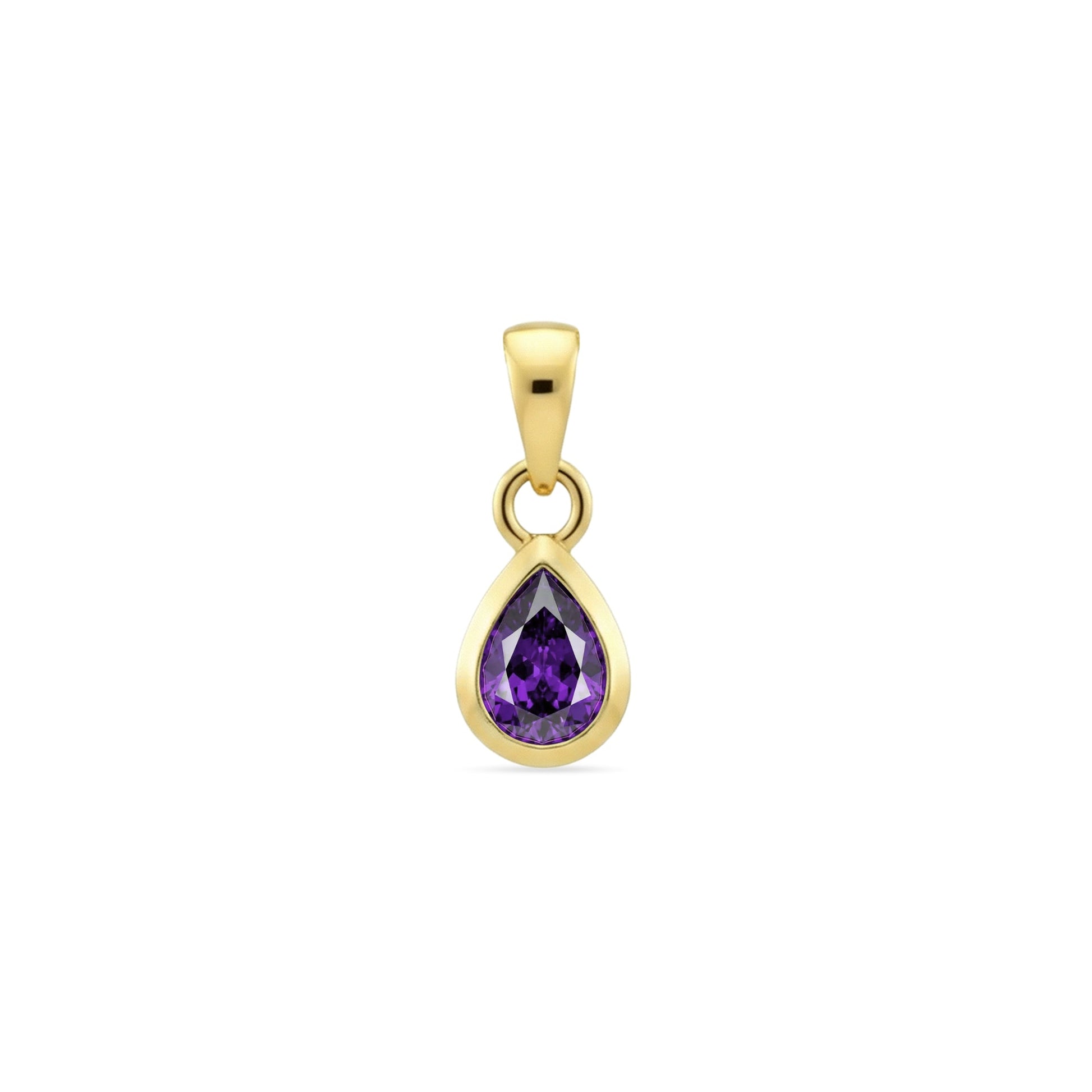 February Birthstone Pendant
