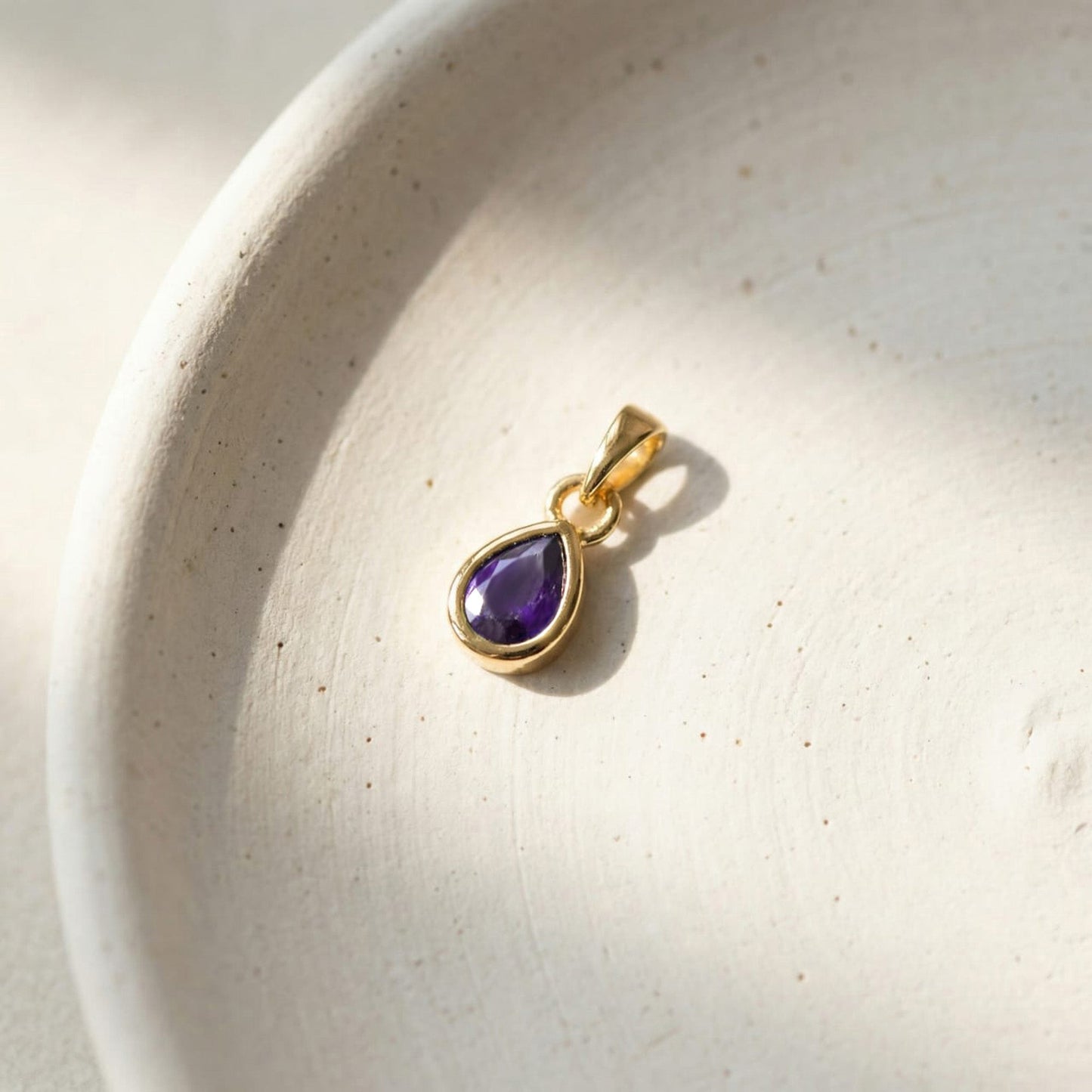 February Birthstone Pendant