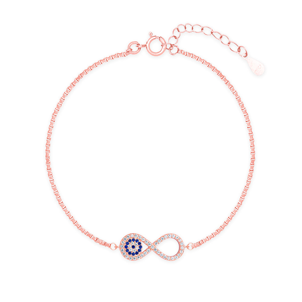 Infinity Rose Gold Bracelet