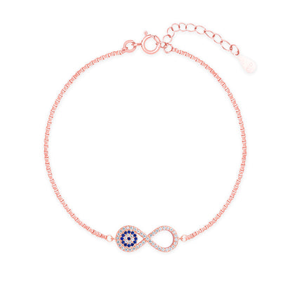 Infinity Rose Gold Bracelet
