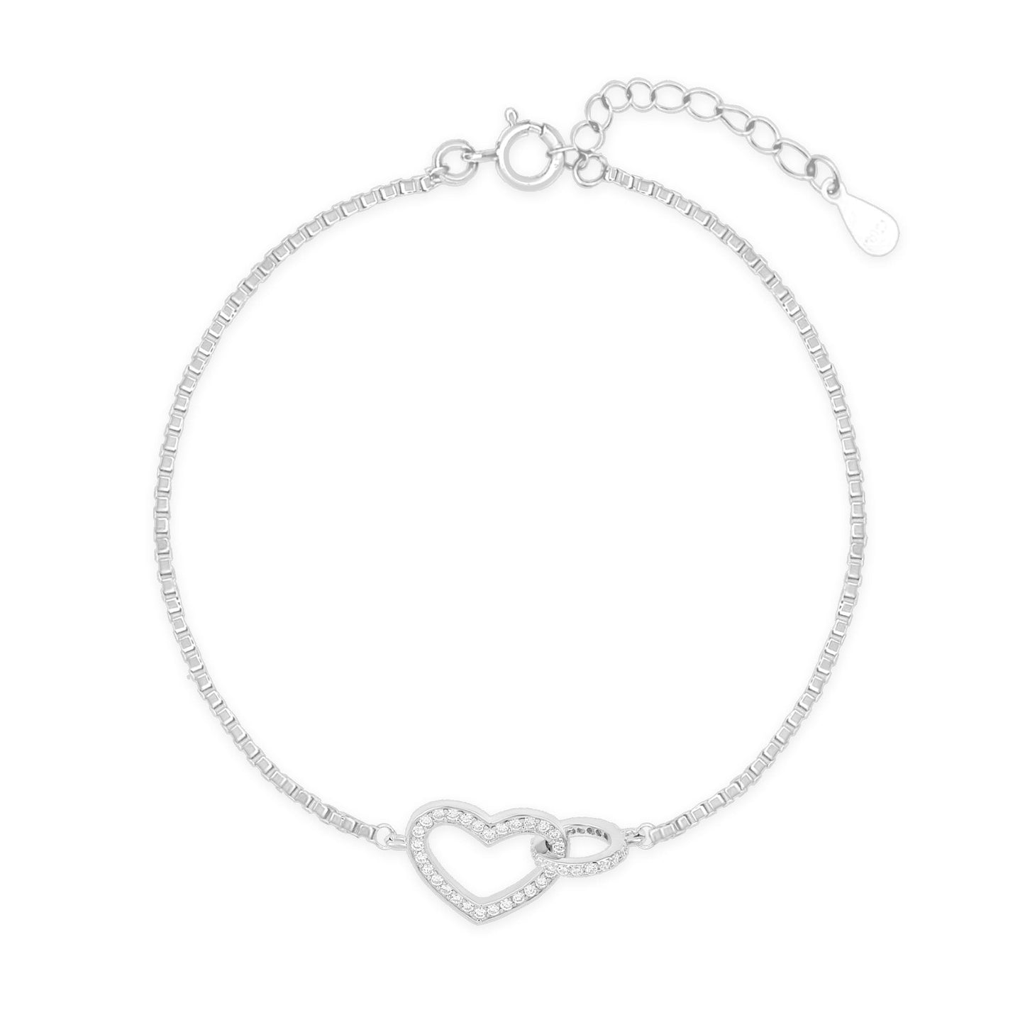 Heart Circle Bracelet