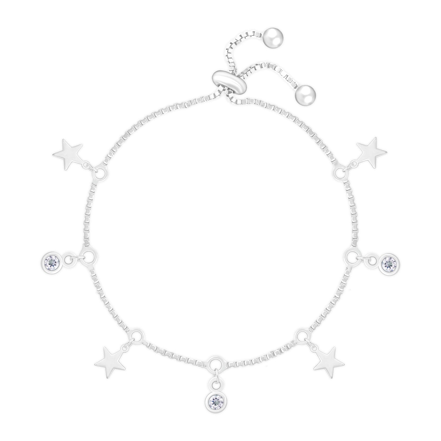 Dainty Star Charm Bracelet