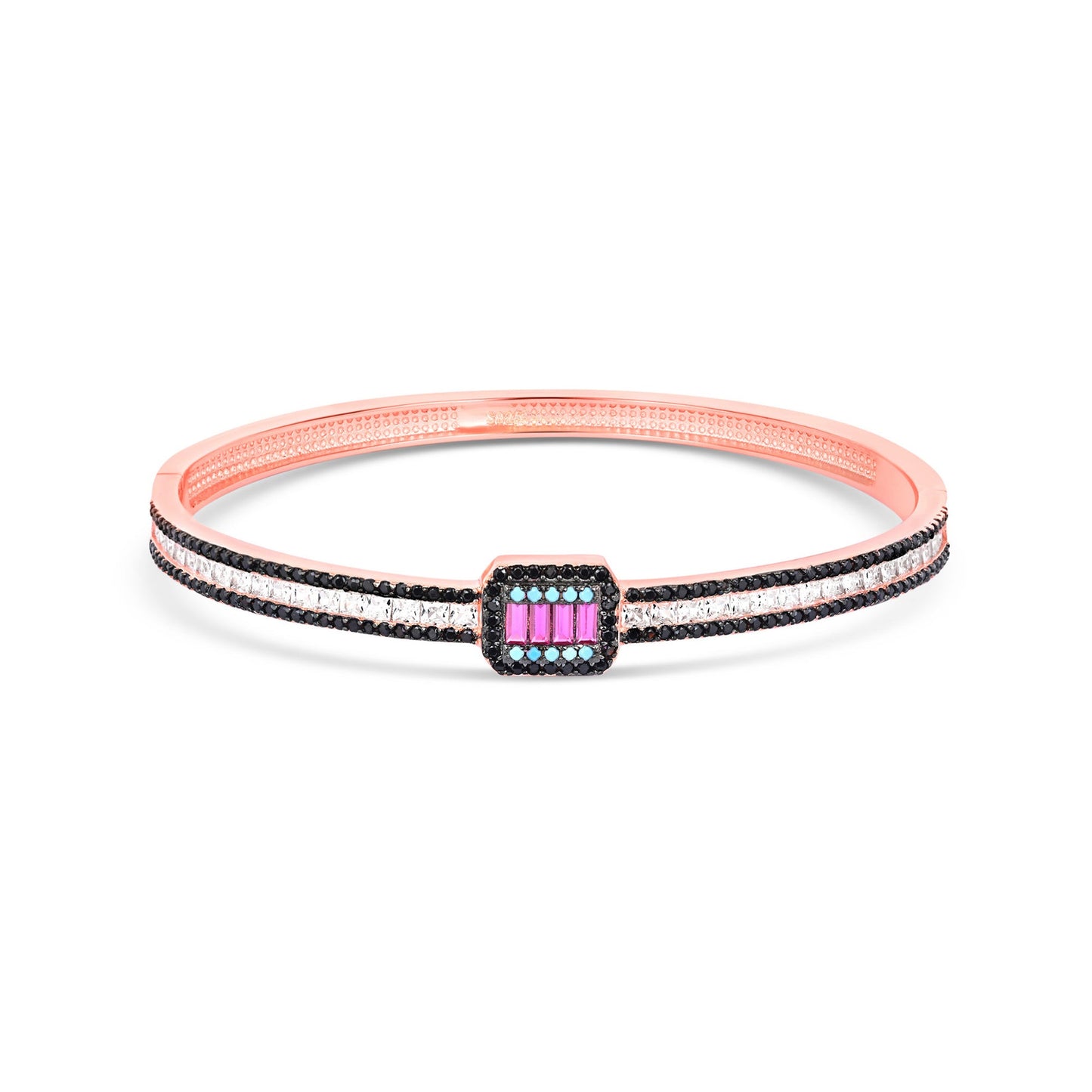 Prism Charm Silver Kada