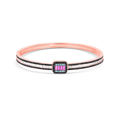 Prism Charm Silver Kada