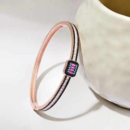 Prism Charm Silver Kada