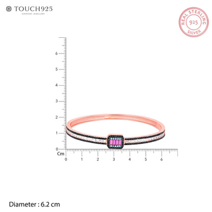 Prism Charm Silver Kada