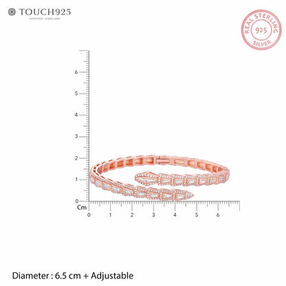 Trion Edge Silver Kada