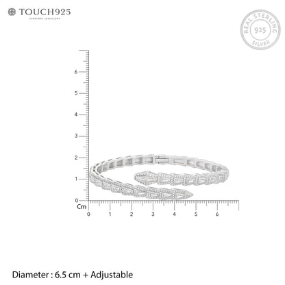 Trion Edge Silver Kada