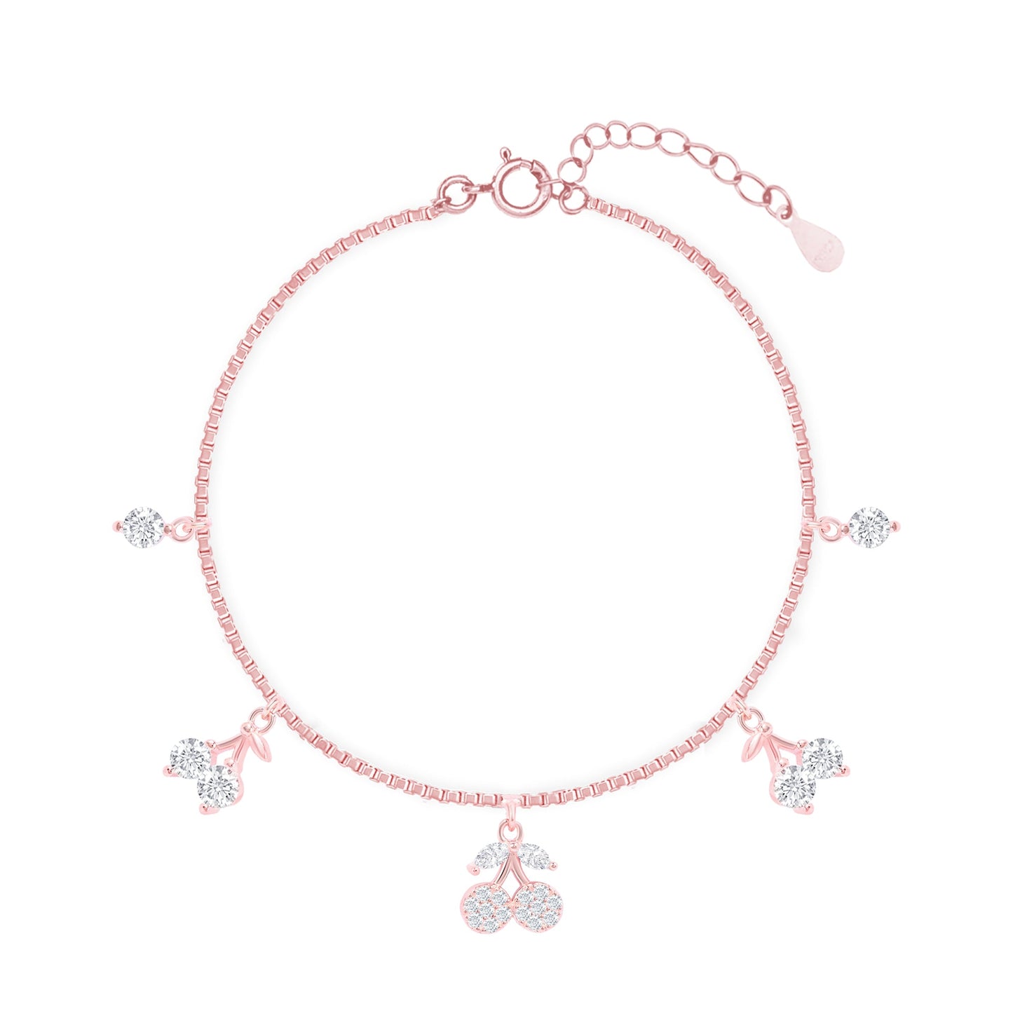 Celeste Charm Silver Bracelet