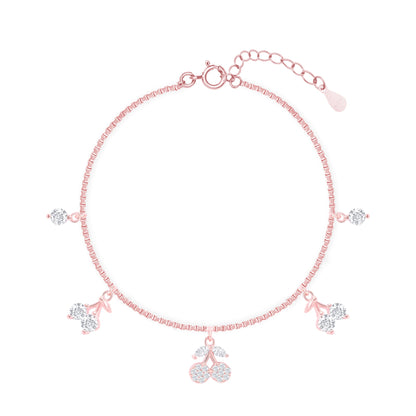 Celeste Charm Silver Bracelet