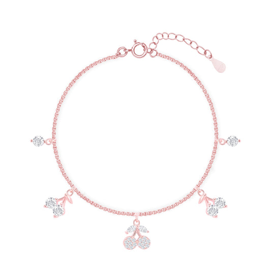 Celeste Charm Silver Bracelet