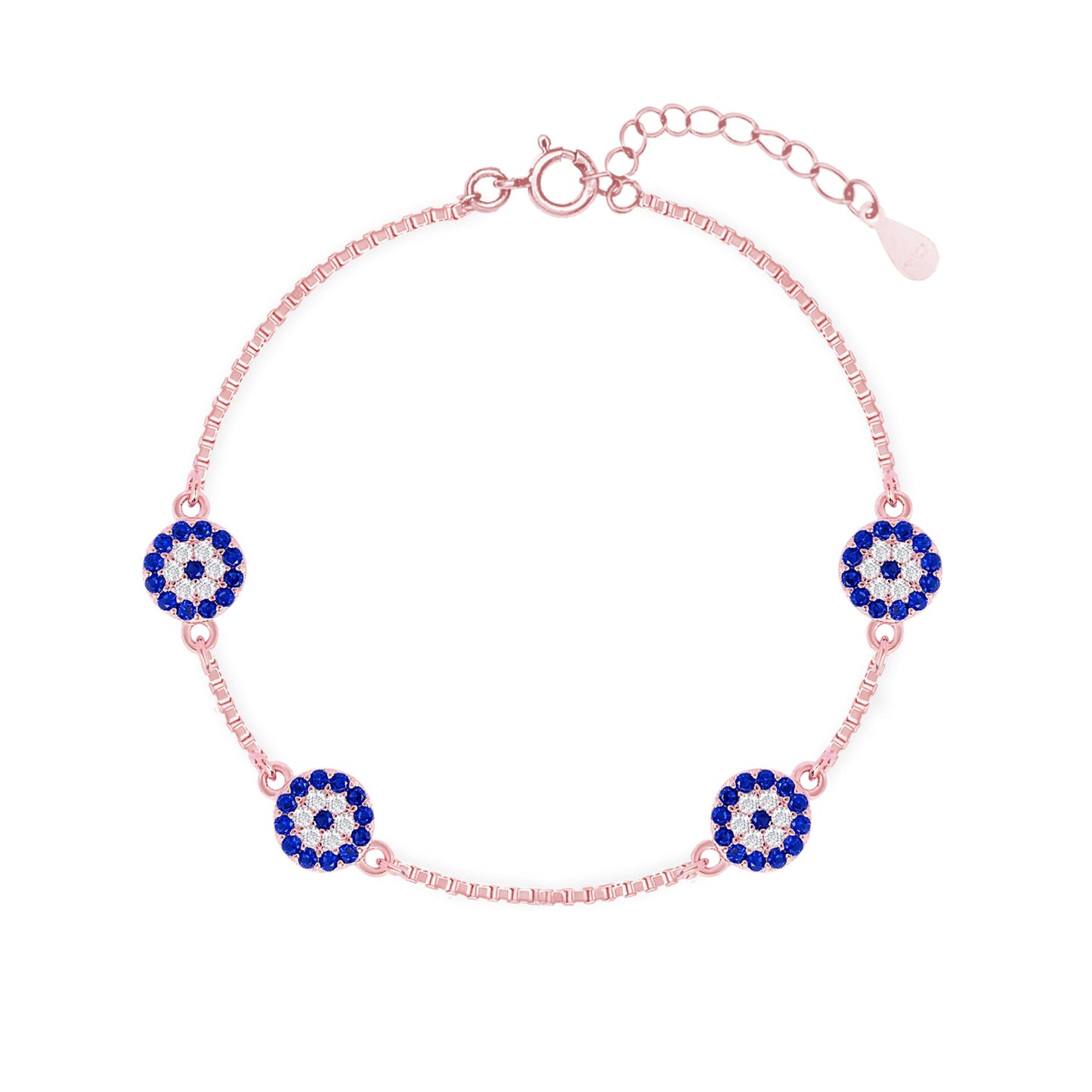 Midnight Aura Silver Bracelet