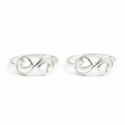 Toe Ring in Pure Silver
