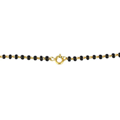 Goddess Lakshmi Sterling Silver Mangalsutra