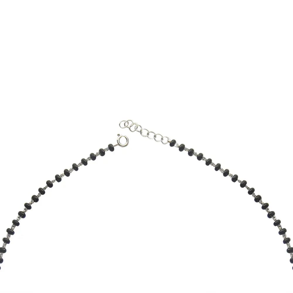 Goddess Lakshmi Sterling Silver Mangalsutra