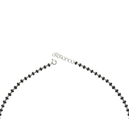 Goddess Lakshmi Sterling Silver Mangalsutra