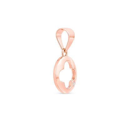 Minimal Clover Silver Pendant