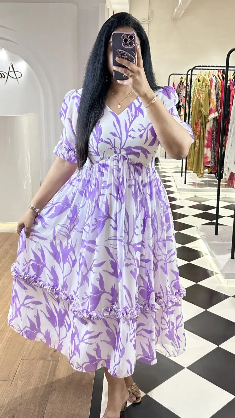 Georgette Summer Special Frock - Premium  from Ethenika.com - Just INR 1790! Shop now at Ethenika.com 