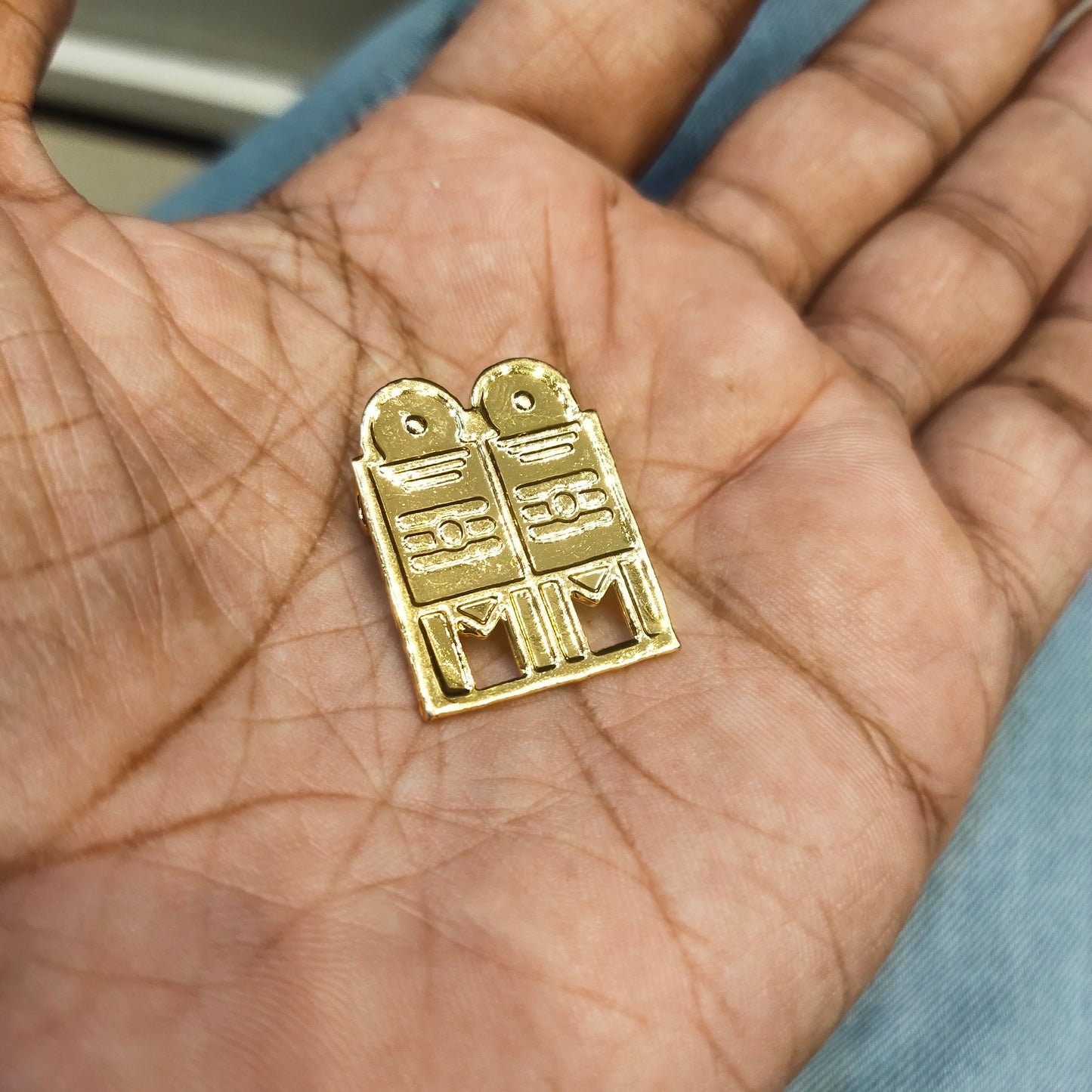 Stunning 24K Gold Plated Thali Pendant - Glow in Gold by ASP Fashion Jewellery