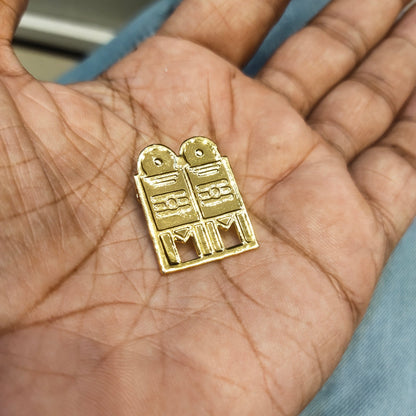 Stunning 24K Gold Plated Thali Pendant - Glow in Gold by ASP Fashion Jewellery