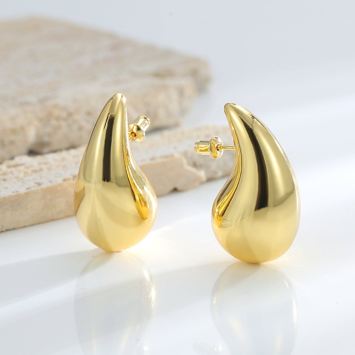 Teardrop Statement Pin Earrings JLT11749