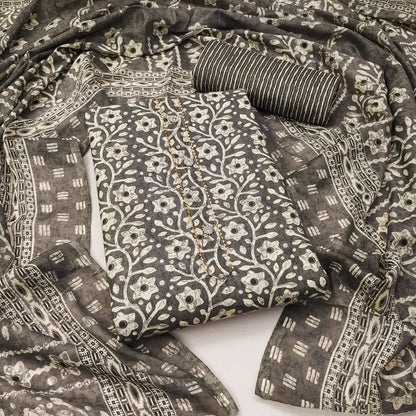 Cotton Batik Printed Womens Salwar Material (Unstitched) - Premium  from Ethenika.com - Just INR 1590! Shop now at Ethenika.com 