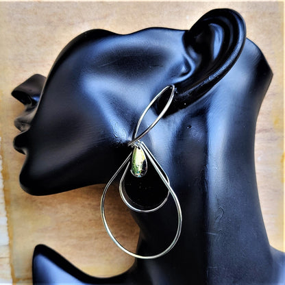 Silver Drop Earrings Earrings Ear Rings Earrings party Trincket Jewellry Jewelry Jewellery