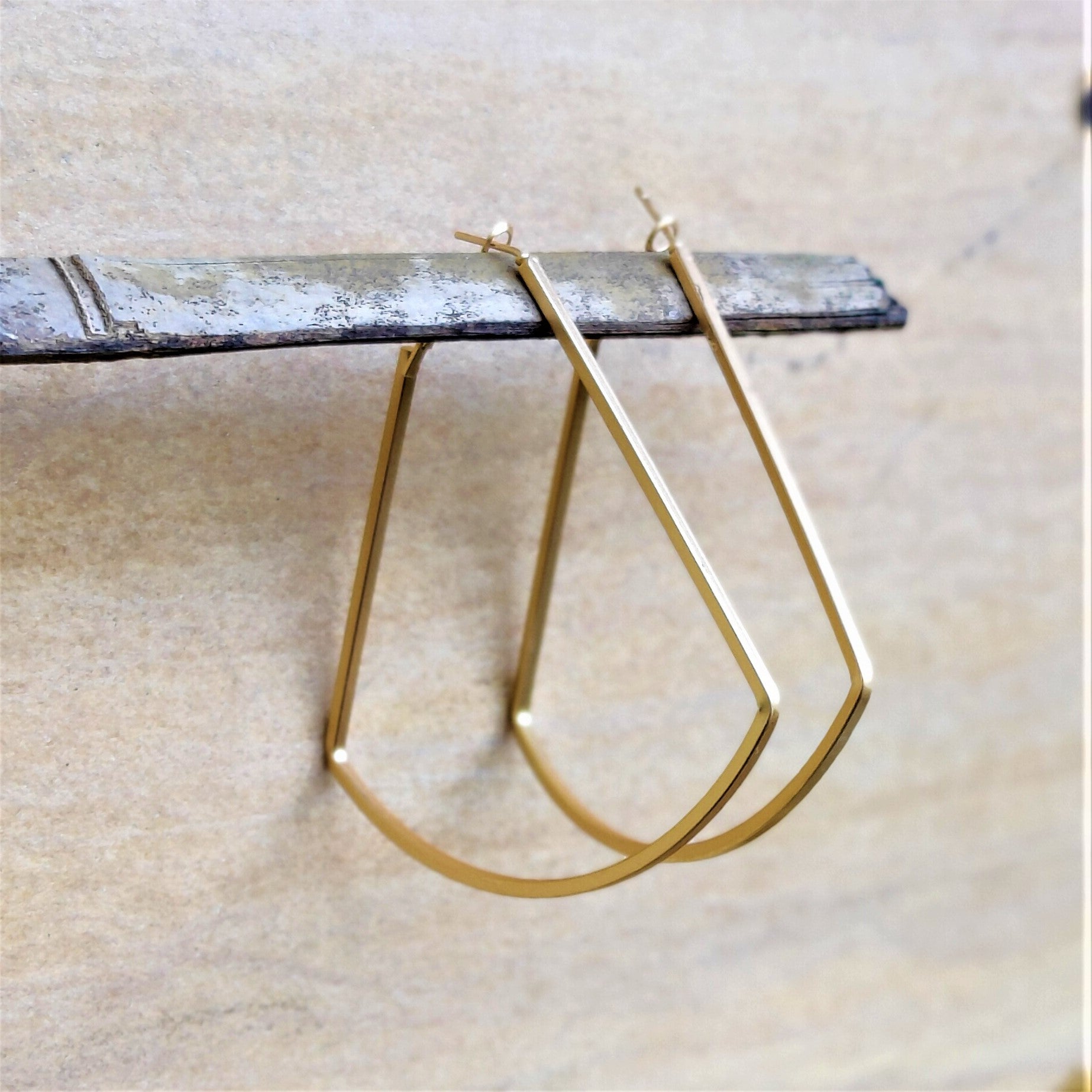Golden Hoops Bell Earrings antitarnish casuals Ear Rings Earrings party Trincket Jewellry Jewelry Jewellery